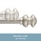 Kenney Mfg Kenney Kendall 5/8" Standard Decorative Window Curtain Rod, 28-48", Brushed Nickel KN71716V1 - alternate 3